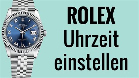 rolex enger stellen|rolex uhrzeit.